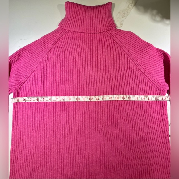 NWOT Women’s Sweater, turtleneck/cowl, long sleeve, Pink, Tag says S…see pics - Picture 6 of 7